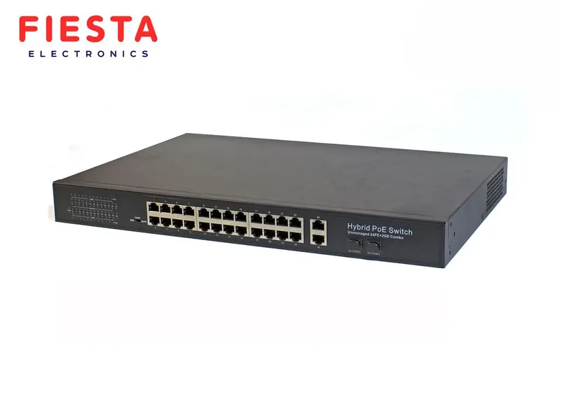 Коммутатор FECOR 24P2GT/S-400W