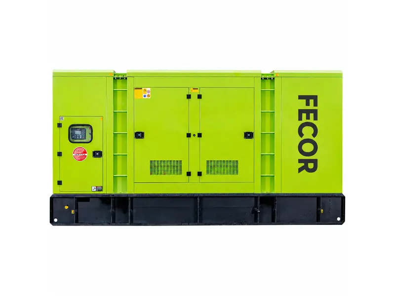 Дизельный генератор FECOR AD 550-T400 в кожухе
