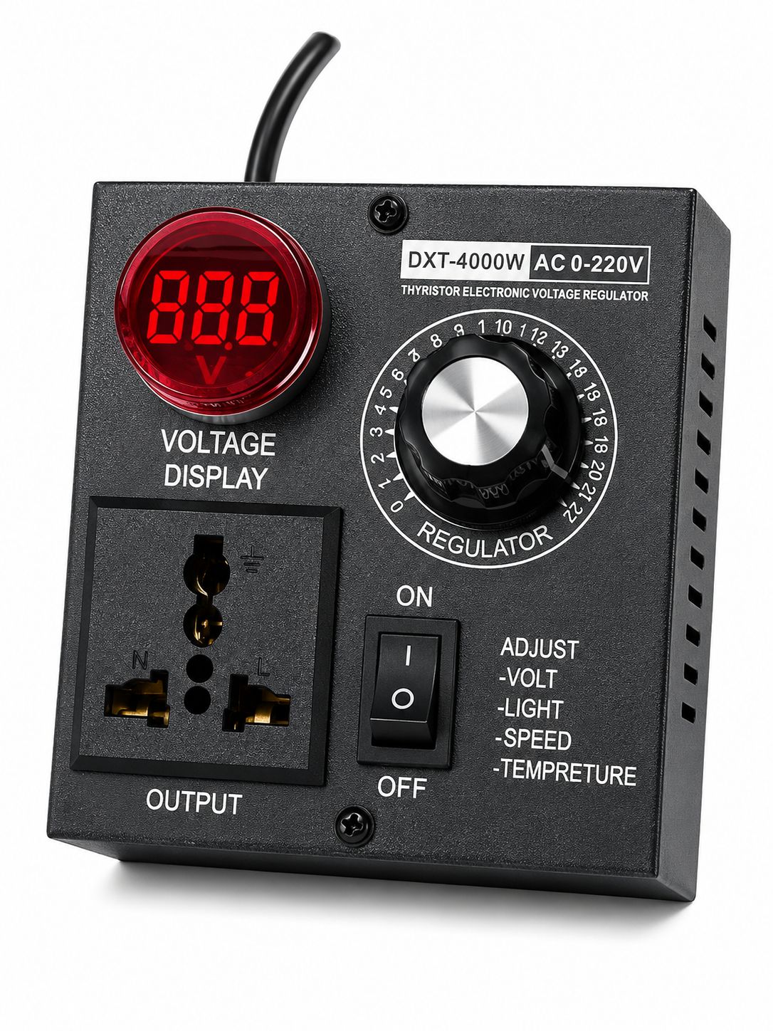 Регулятор питания FECOR RP-2 (DXT-4000W 220V)
