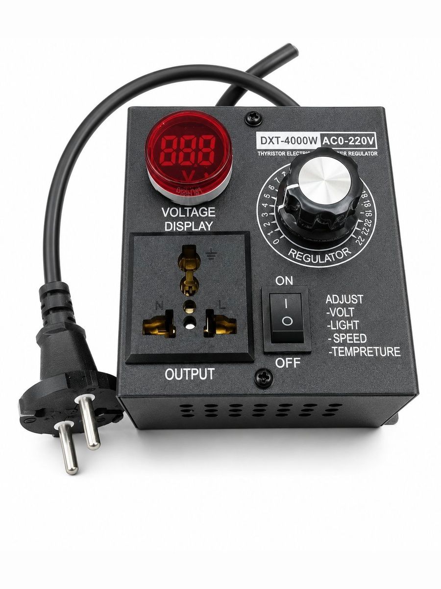 Регулятор питания FECOR RP-2 (DXT-4000W 220V), вид 2