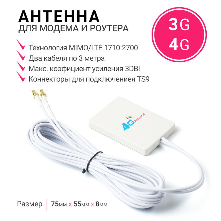 Антенна панельная Axon AN-6 TS9