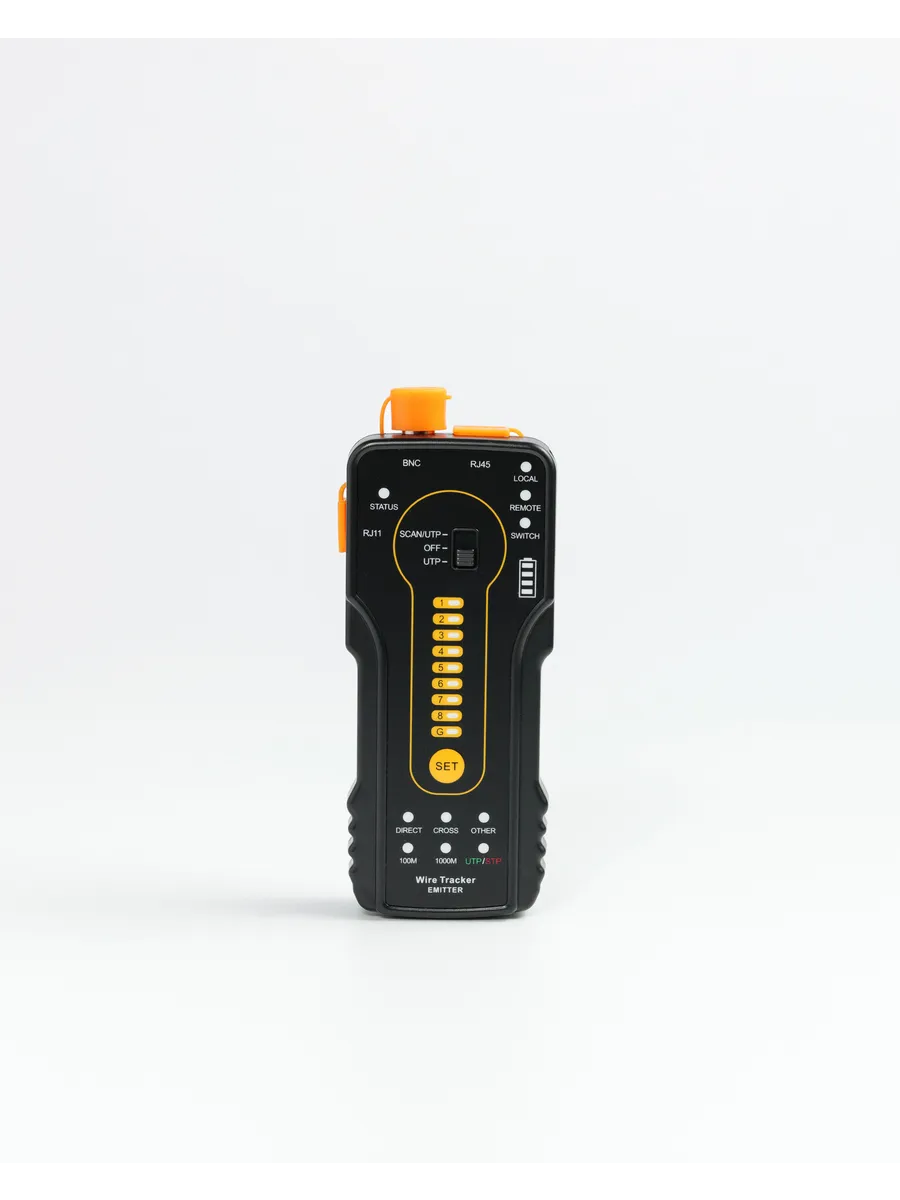 Портативный LAN-тестер FECOR CT-1 для RJ-45 и RG-58, фото 8
