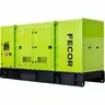 Дизельный генератор FECOR AD 350-T400 в кожухе, фото 2